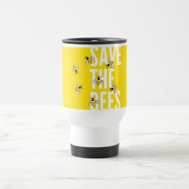 Save The Bees Travel Mug (Center)