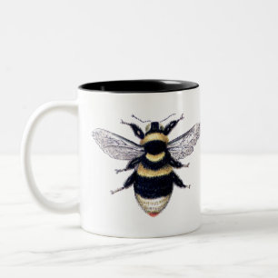 Save the Bees Two-Tone Coffee Mug