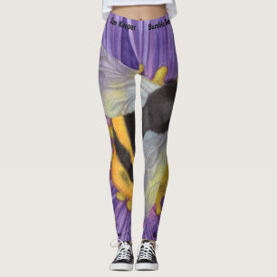 Save The Bees Women's Walking Leggings Yoga Pants