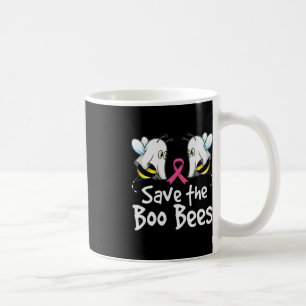 Save The Boo Bees Breast Cancer Awareness Hallowee Coffee Mug