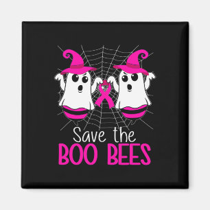 Save The Boo Bees Breast Cancer Awareness Hallowee Magnet