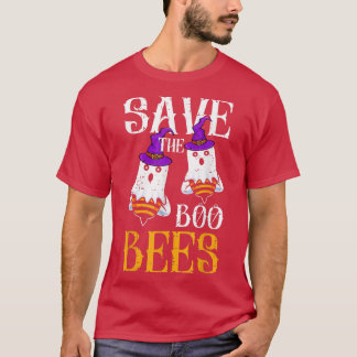 Save The Boo Bees Breast Cancer Awareness Hallowee T-Shirt