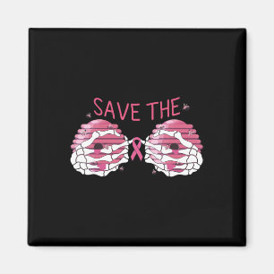 Save The Boo Bees Breast Cancer Halloween Women Magnet