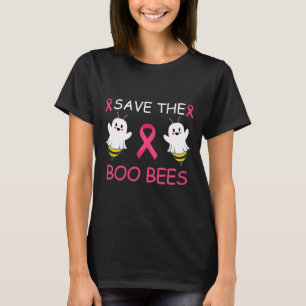 Save The Boo Bees Halloween Fun Breast Cancer Awar T-Shirt