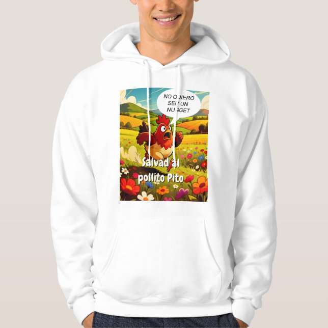 save the chick pito hoodie (Front)