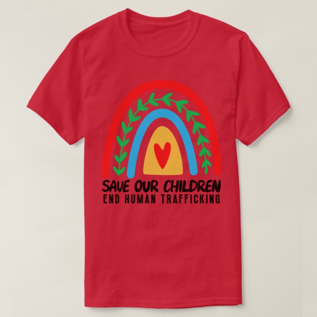 Save The Children 3 T-Shirt (Design Front)