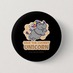 Save The Chub 6 Cm Round Badge