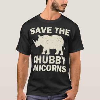 Save The Chubby Unicorn couple  T-Shirt