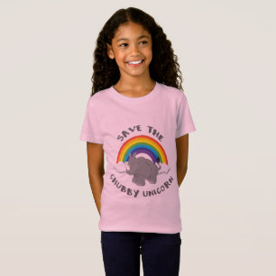 Save The Chubby Unicorn Rhino T-Shirt