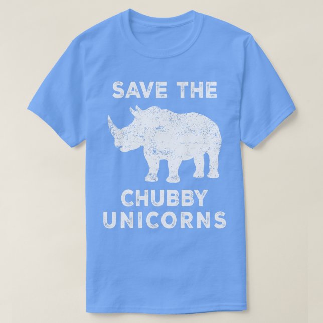 Save The Chubby Unicorns 5 T-Shirt (Design Front)