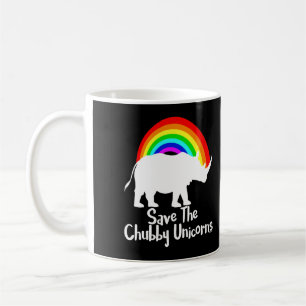 Save The Chubby Unicorns Coffee Mug