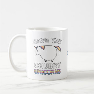 Save The Chubby Unicorns Coffee Mug