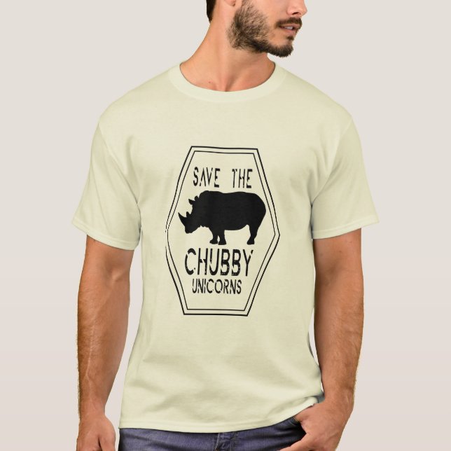 Save The Chubby Unicorns T-Shirt (Front)