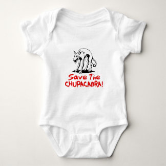 Save The Chupacabras! Baby Bodysuit