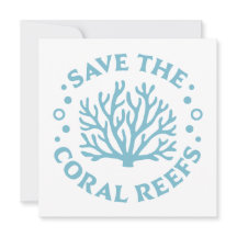 Save the coral reefs
