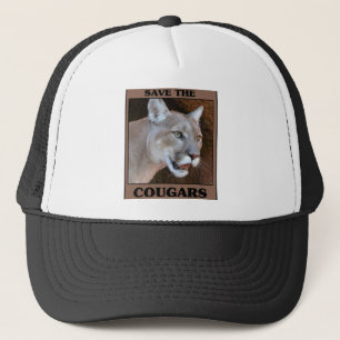 Save the Cougar Trucker Hat