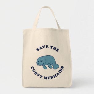 Save The Curvy Mermaids Tote Bag