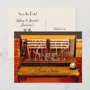 Save the Date 10th Anniversary Party Postcard