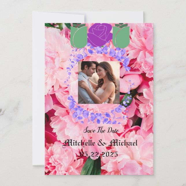 Save the Date A Wedding Invitation to Cherish  (Front)