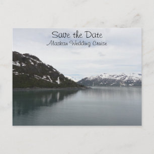 Save the Date Alaskan Cruise Announcement Postcard