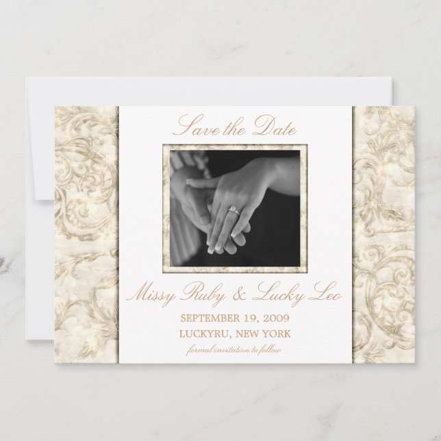 Save the Date Announcement (Front)