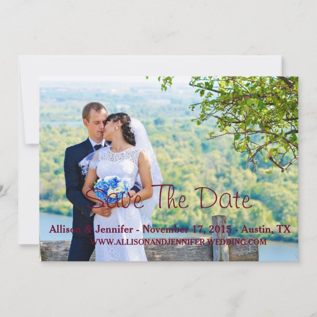 Save The Date Announcement (Front)