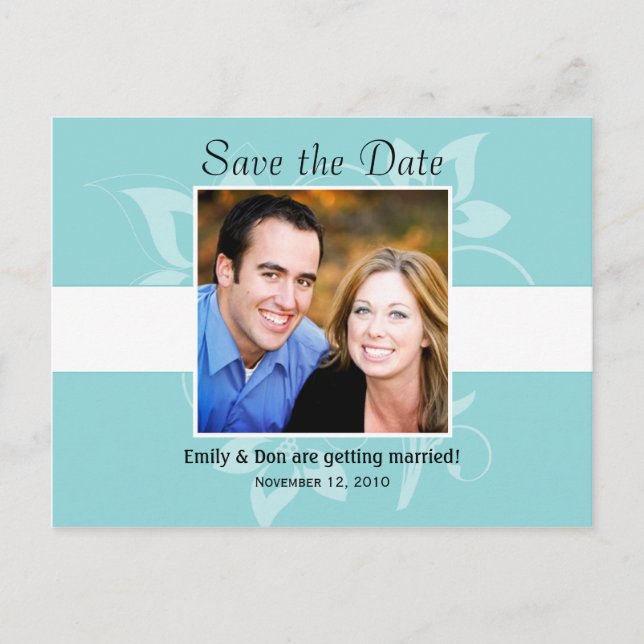 Save the Date Announcement Card (Front)