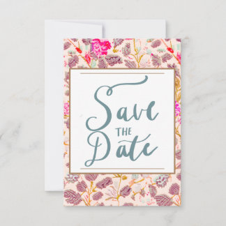 Save The Date  Announcement "Growing Vine"