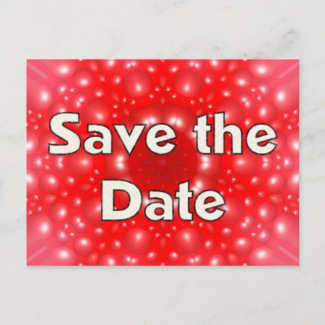Save the Date Announcement Postcard (Front)