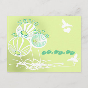 Save The Date - - - - - Announcement Postcard