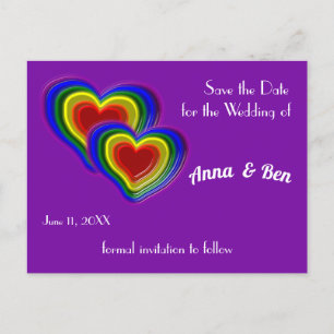 Save the Date Announcement Postcard