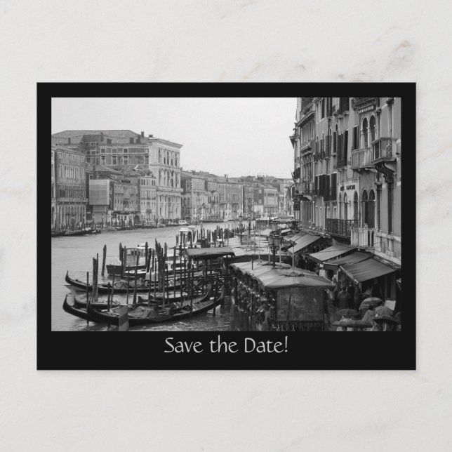 Save the Date Announcement Postcard (Front)