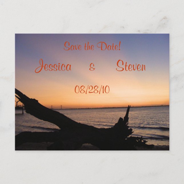 Save the Date! Announcement Postcard (Front)
