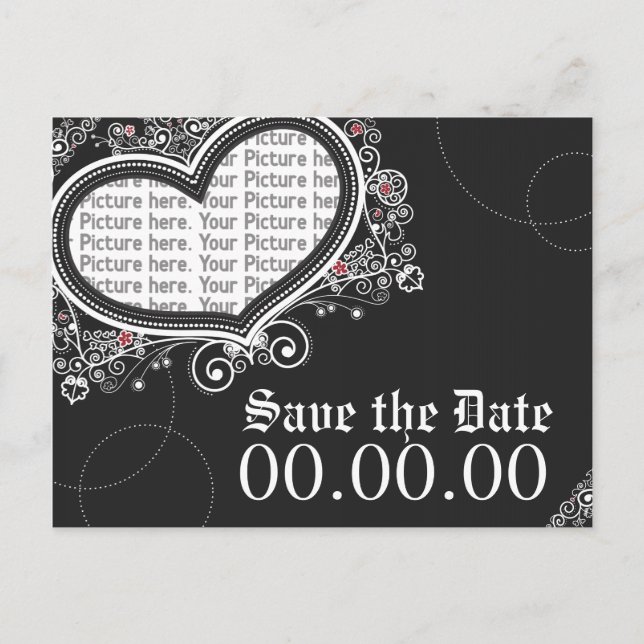 Save the Date Announcement Postcard (Front)