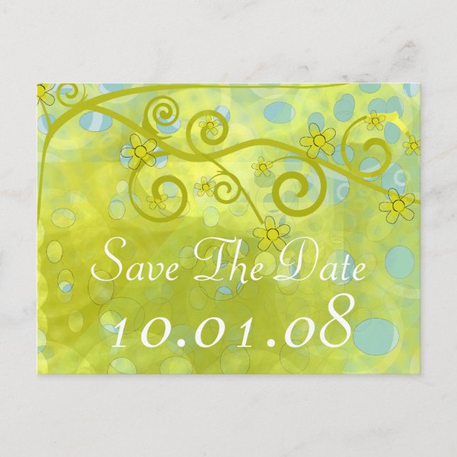 Save the Date- Announcement Postcard (Front)