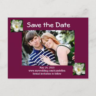 Save the Date Announcement Postcard