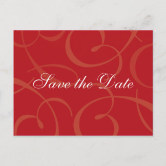 Save the Date Announcement Postcard