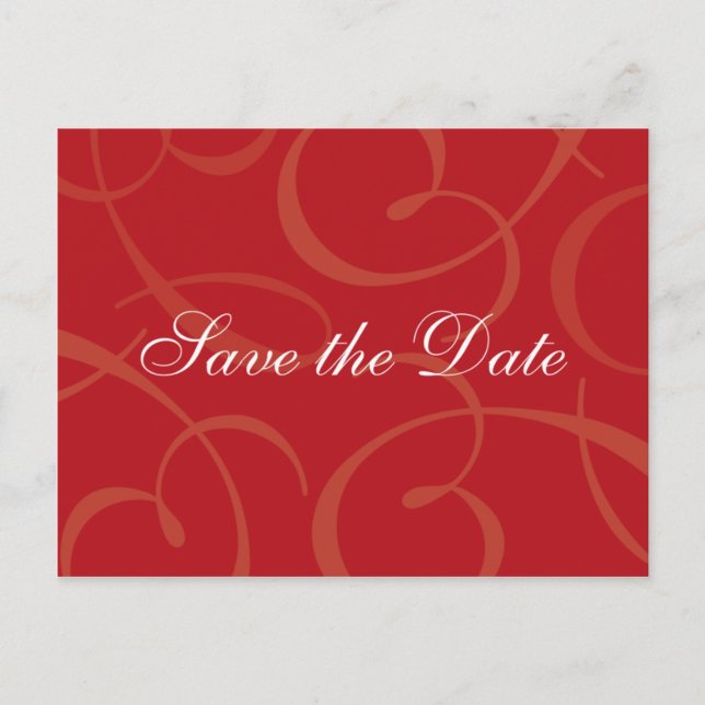 Save the Date Announcement Postcard (Front)