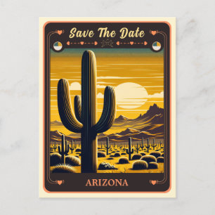 Save the Date Arizona Invitation Postcard