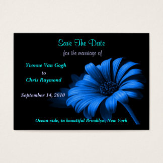 Save The Date Baby Blue Daisy I