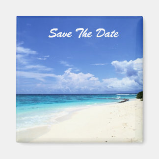 Save the Date Beach Magnet