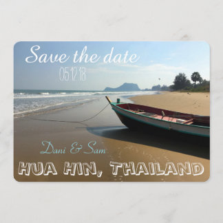 Save the Date Beach Wedding