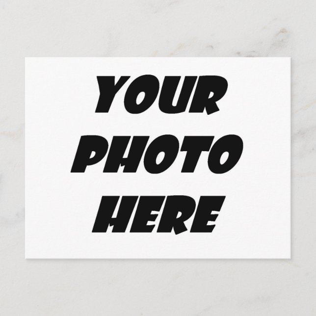 Save the Date Birthday PHOTO FRONT A02 Announcement Postcard (Front)