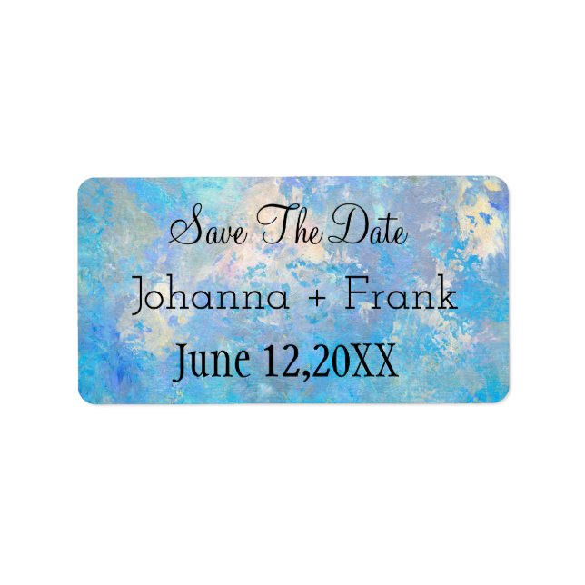 Save The Date | Blue Label (Front)