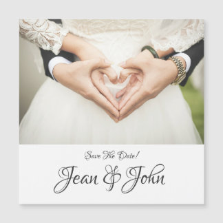 Save The Date Bride And Groom Personalised 