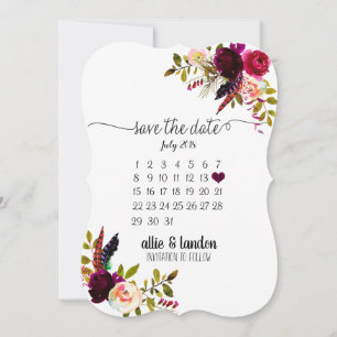 Save The Date Calendar