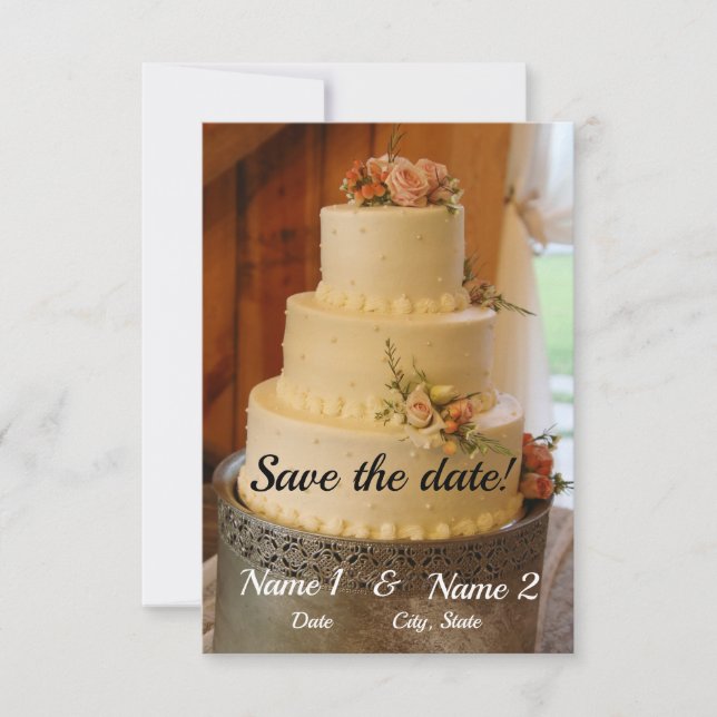 Save the Date Card (Front)