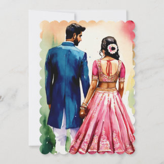 save the date card