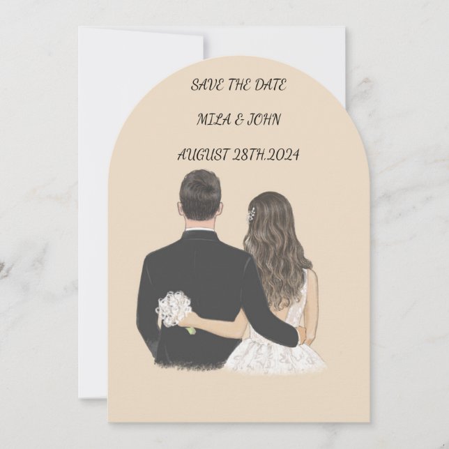 SAVE THE DATE CARD (Front)