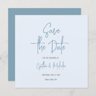 Save the Date Card